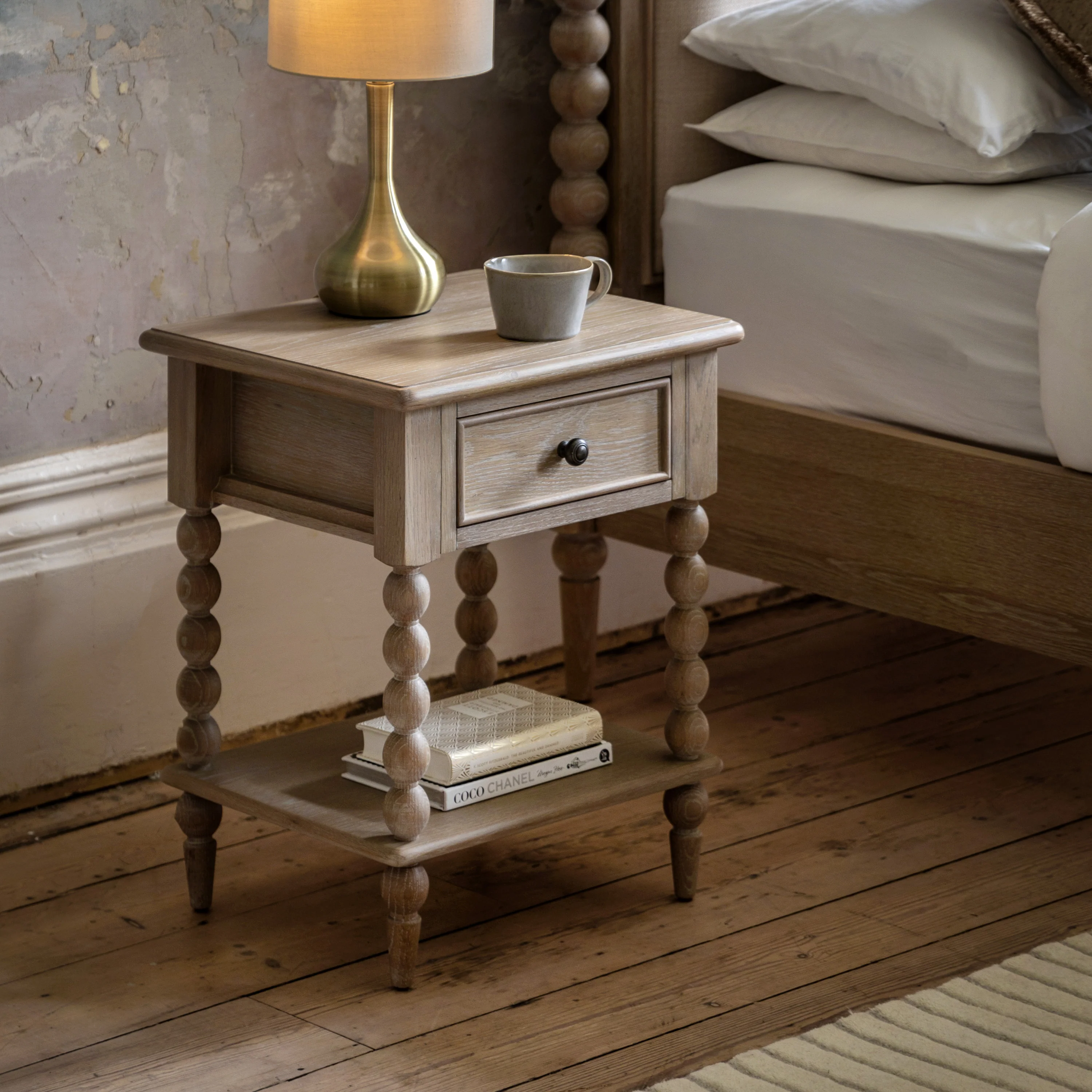 Artisan 1 Drawer Bedside - 1 Drawer Bedside Natural - Image 2