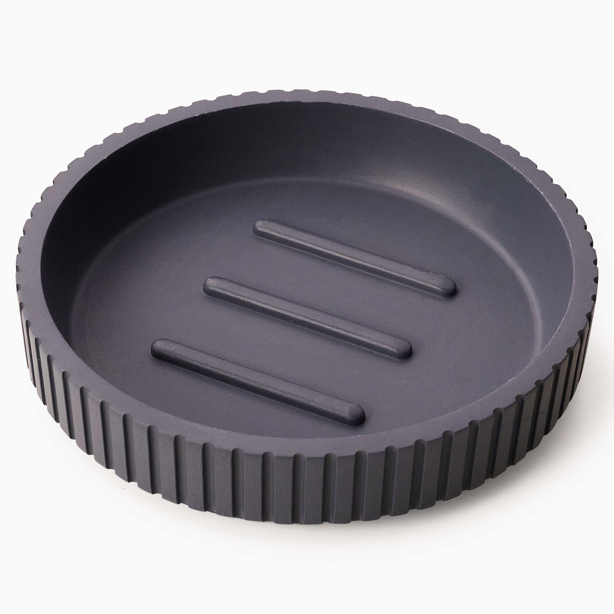 Berkeley Grey Soap Dish  - Berkeley Soap Dish Grey - Image 2