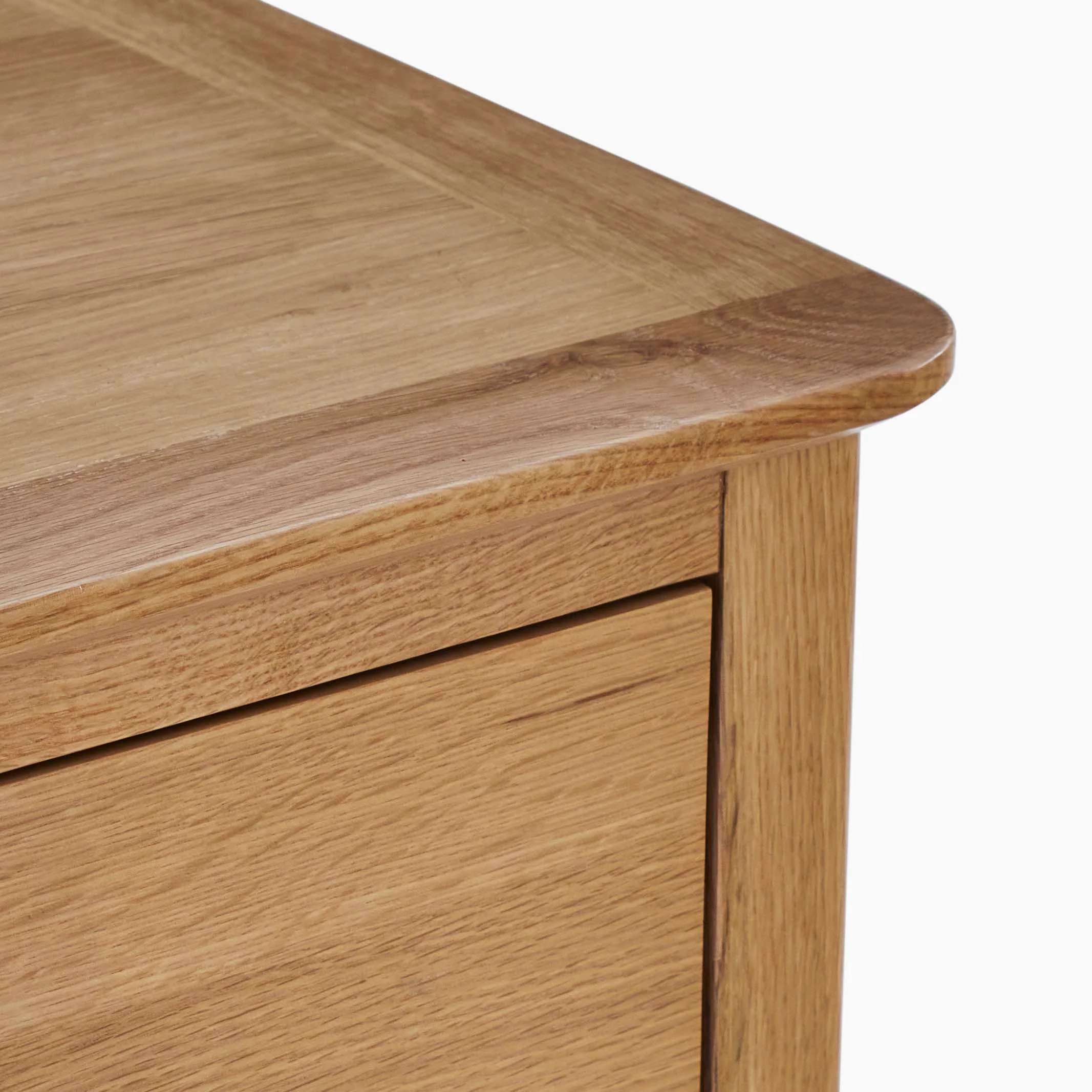 Bexley 5 Drawer Tallboy - 5 Drawer Tallboy Oak - Image 3