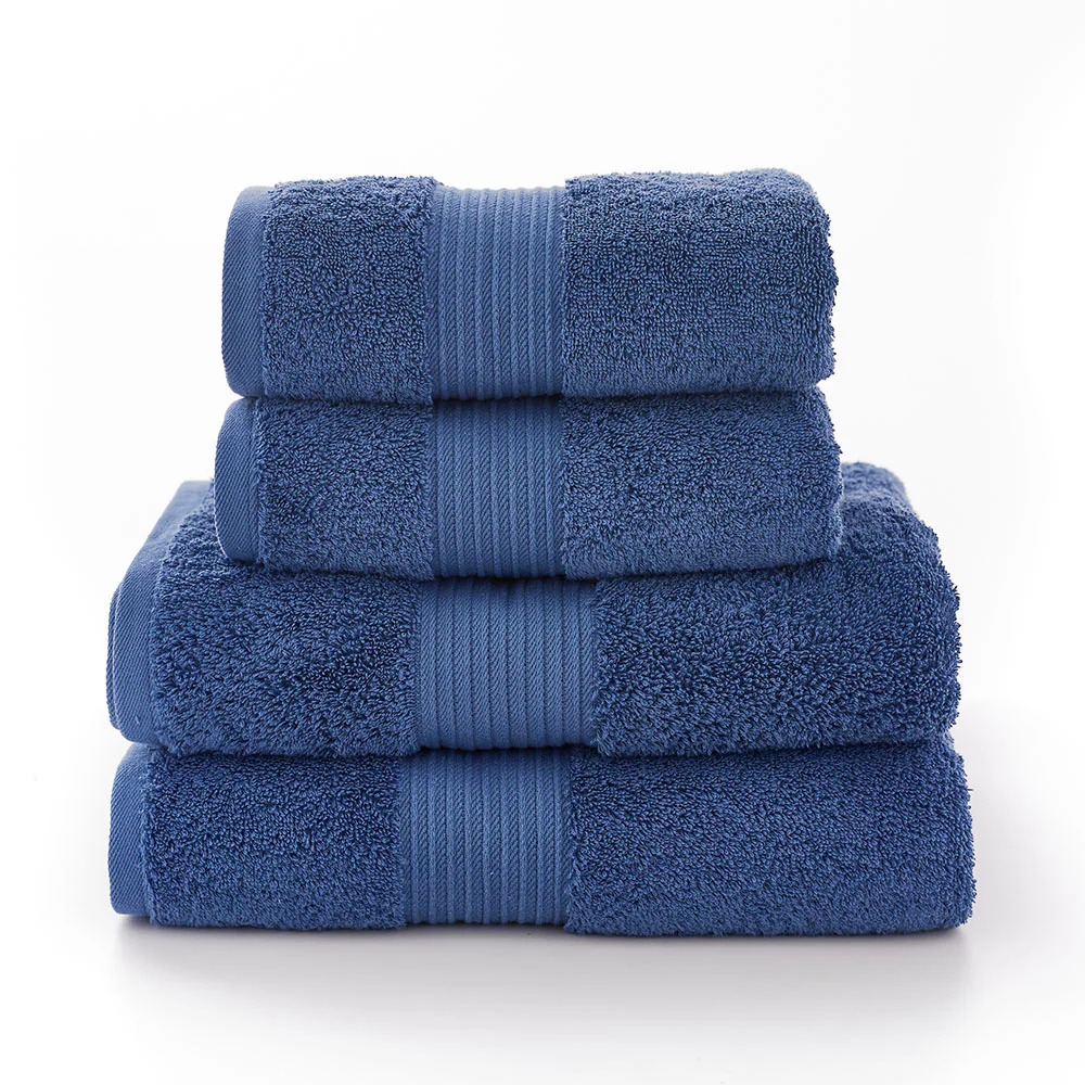 Bliss Dark Blue Towel - Bliss Towel Denim - Face - Image 2