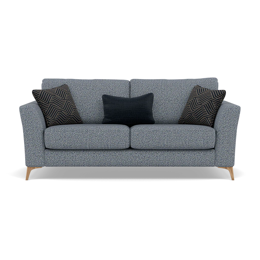 Chilton Small 3 Seater Sofa - 2.5 Seater Sofa Fabric - Image 9