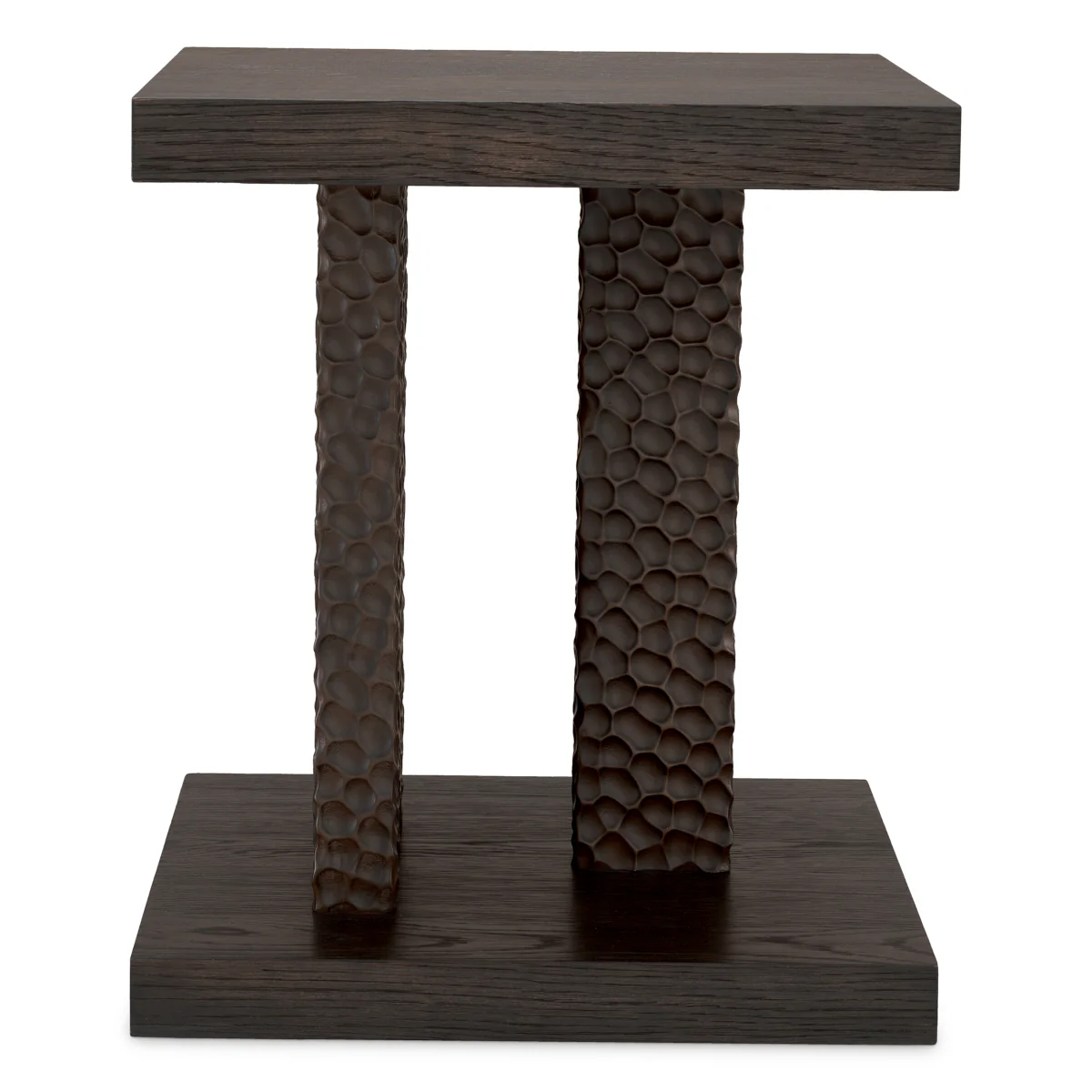 Eichholtz Bravon Side Table Ebony Oak Veneer - Side Table Ebony Oak Veneer - Image 5