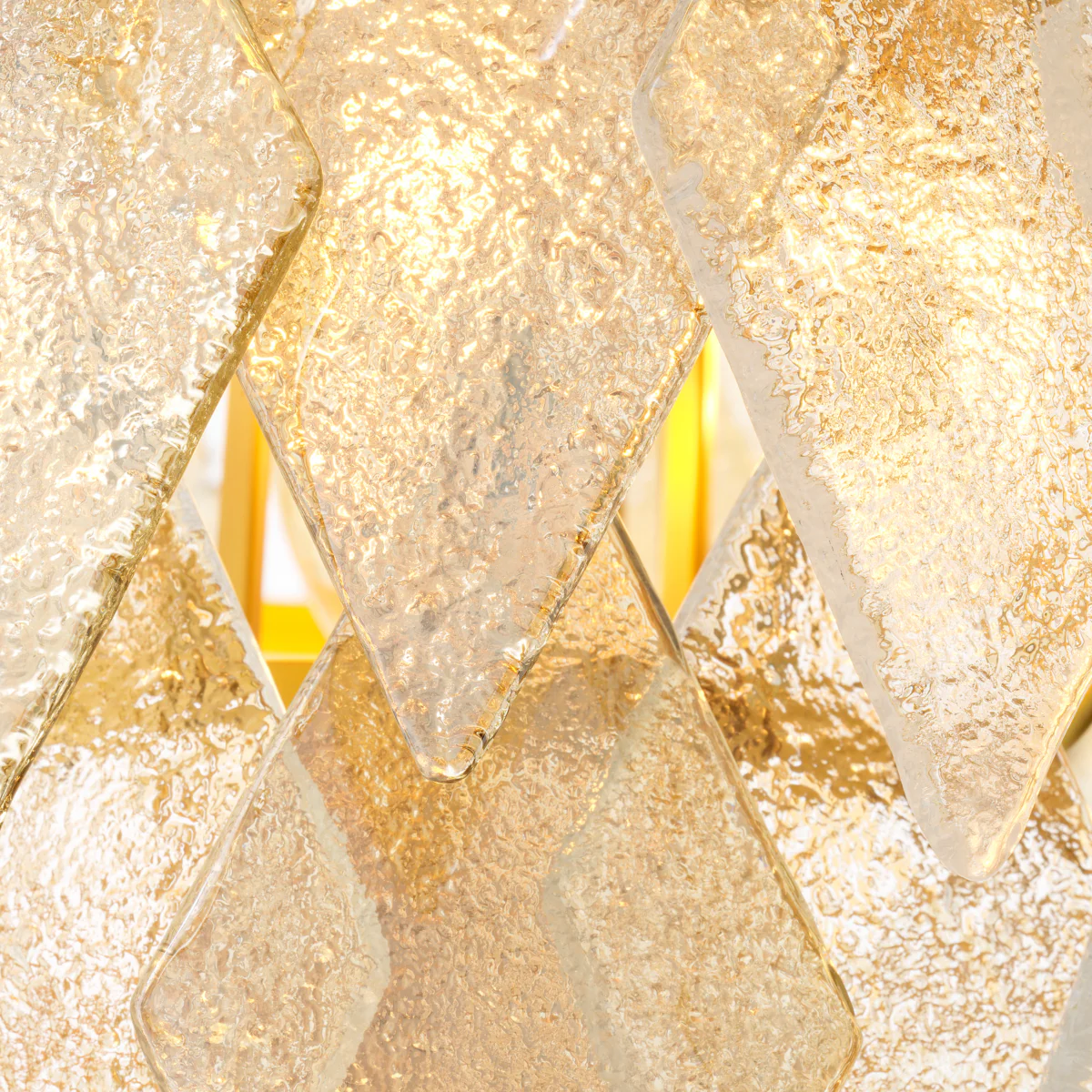 Eichholtz Rhombus S Chandelier Antique Brass Finish  - Chandelier Rhombus S - Image 7