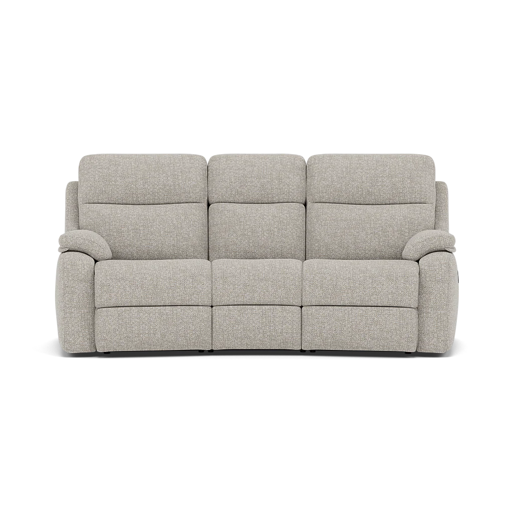 G Plan Kingsbury 3 Seater Curved Recliner Sofa - 3 Seater Power Recliner Curved Sofa Headrest + Lumbar with USB Grade B - Power with Power Headrest, Lumbar & USB - Image 4