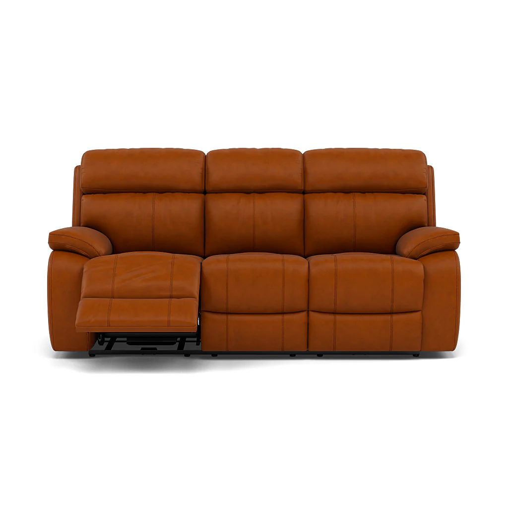 Galaxy 3 Seater Recliner Sofa - 3 Seater Sofa 2 Power Recliners Cat 30F - Power Recliner with USB - Image 4