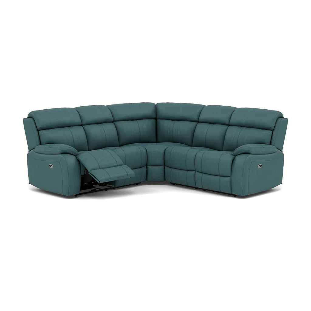 Galaxy Corner Recliner Sofa - Combination 3 2 Corner 2 with 2 Power Recliners Cat 25S - Left Hand Facing - Power Recliner with USB - Image 16