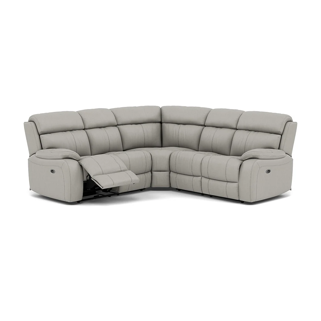 Galaxy Corner Recliner Sofa - Combination 3 2 Corner 2 with 2 Power Recliners Cat 25S - Left Hand Facing - Power Recliner with USB - Image 5