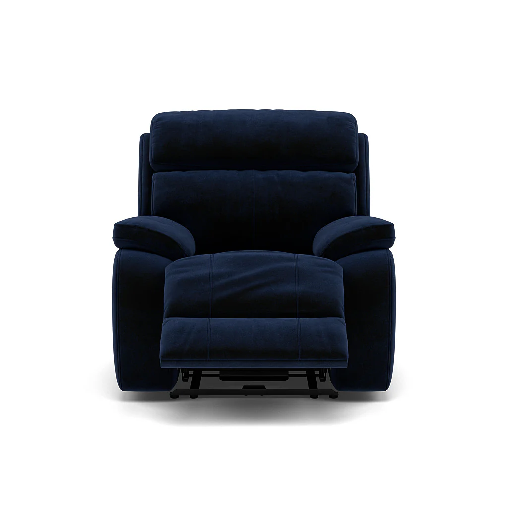 Galaxy Recliner Armchair - Power Recliner Chair Fabric - Power Recliner with USB - Image 15