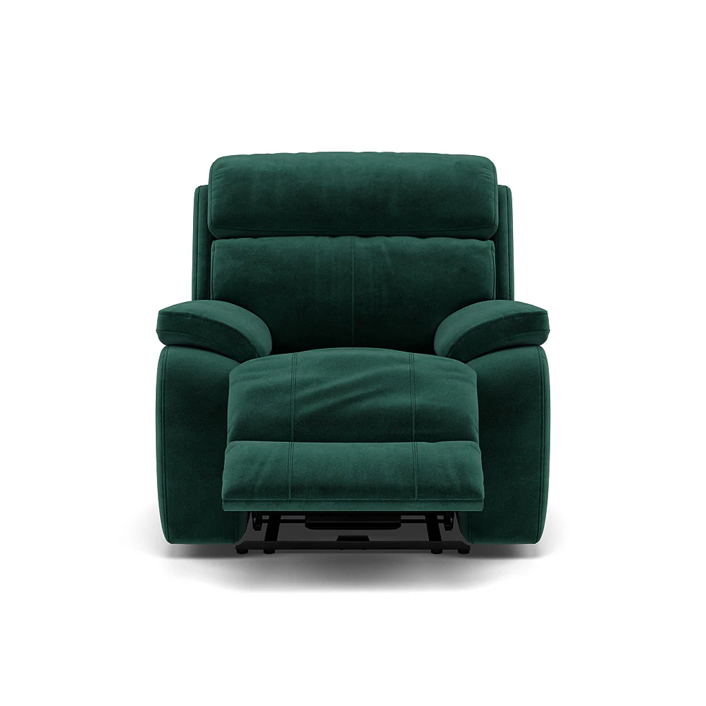 Galaxy Recliner Armchair - Power Recliner Chair Fabric - Power Recliner with USB - Image 17