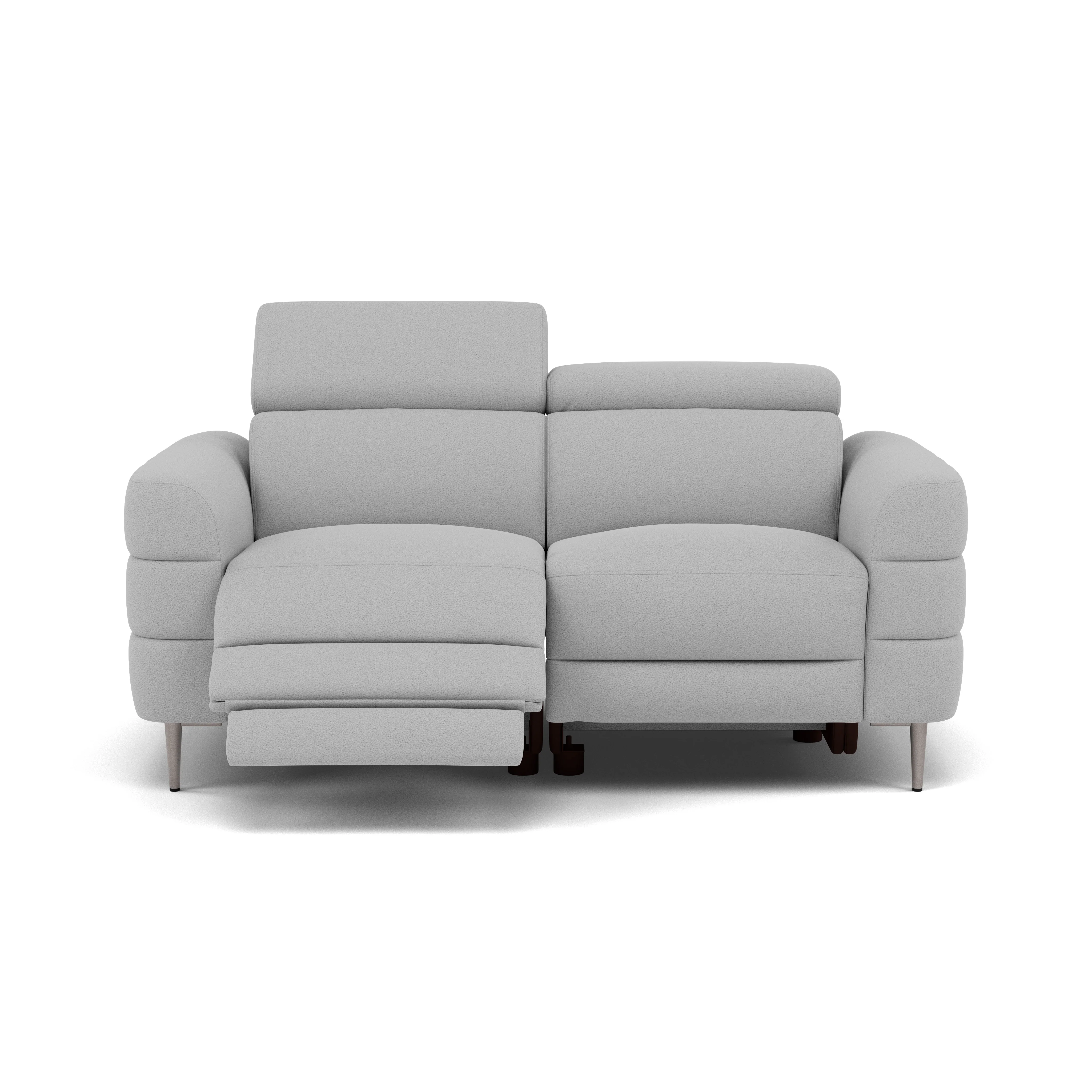 Hoy 2 Seater Recliner Sofa - 2 Str W/ 2 Power Recliner W/ 2 Power Headrest Fabric - Power with Power Headrest & USB - Image 8