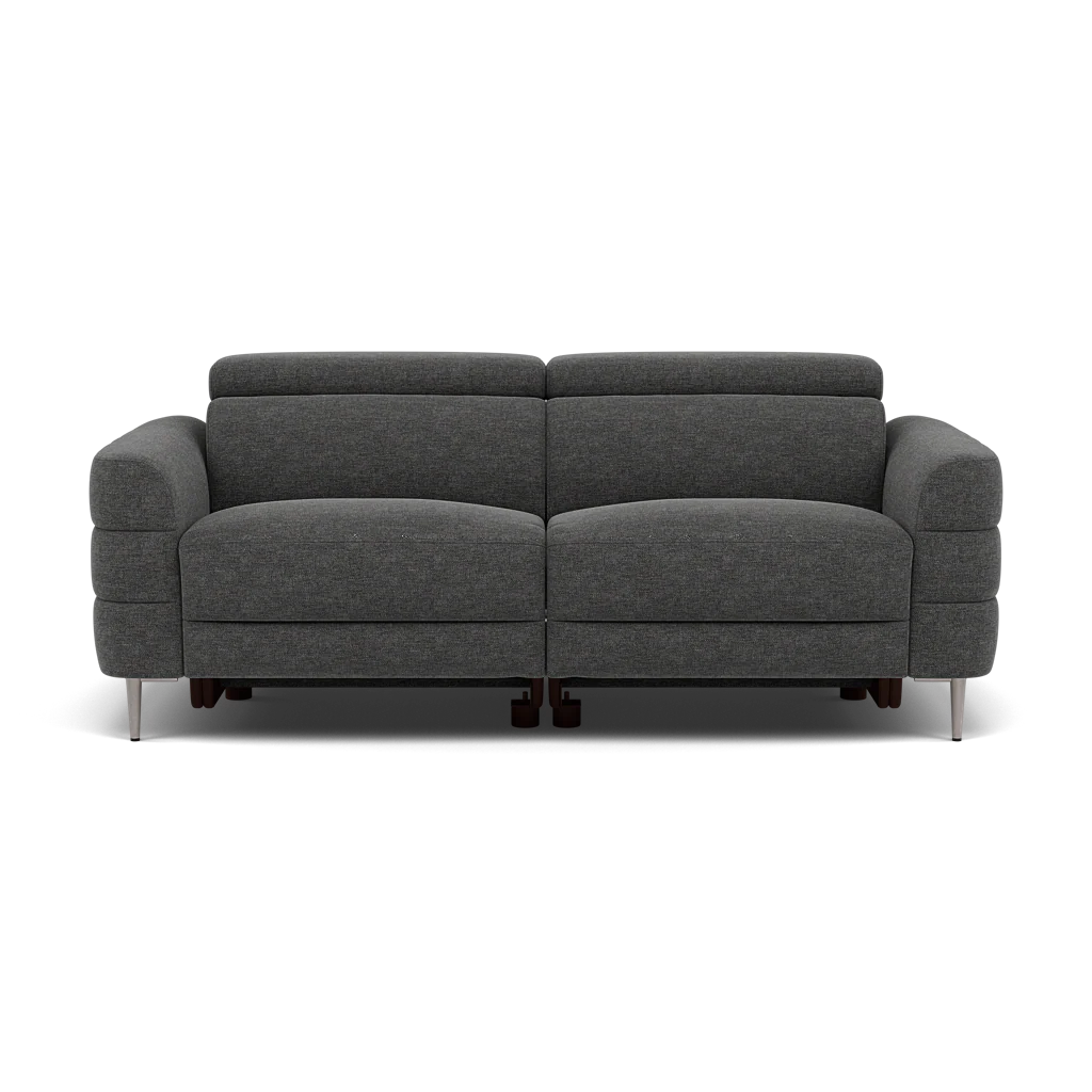 Hoy 3 Seater Sofa - 3 Str Static W/Manual Headrest Fabric - Image 4