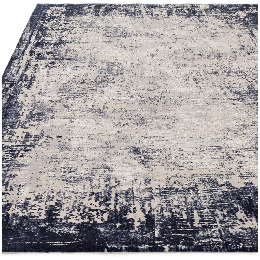 Karis Border Navy Rug - Border Navy   - 120cm x 170cm - Image 5