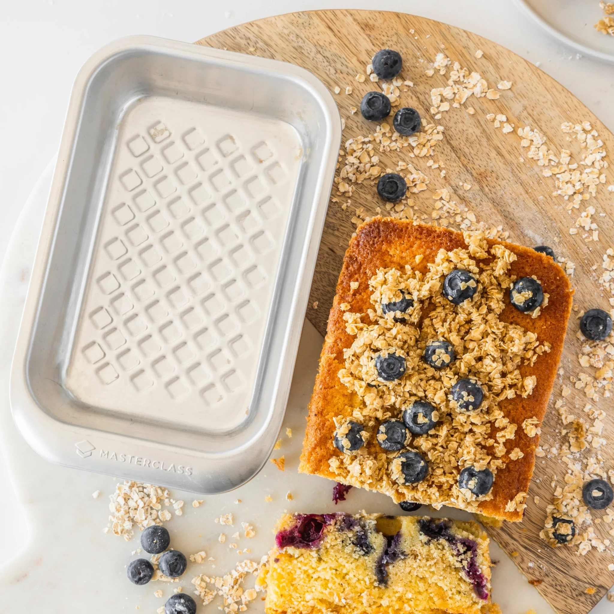 MasterClass 5 Piece Aluminium Stacking Baking Set - MC Nesting Bakeware Set 5 Piece Recycled Alu - Image 2