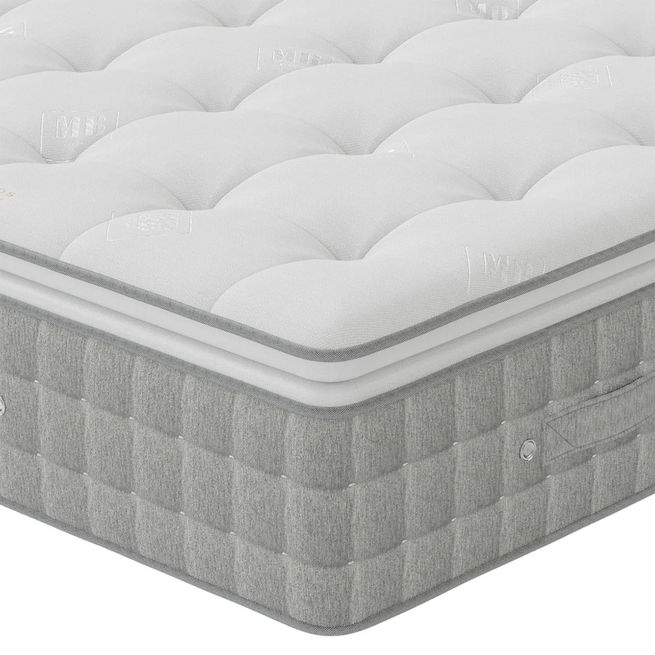 Millbrook Elaris Luxury 4000 Divan Bed Set - P/T Divan Set 135 x 190cm - Double - Image 4