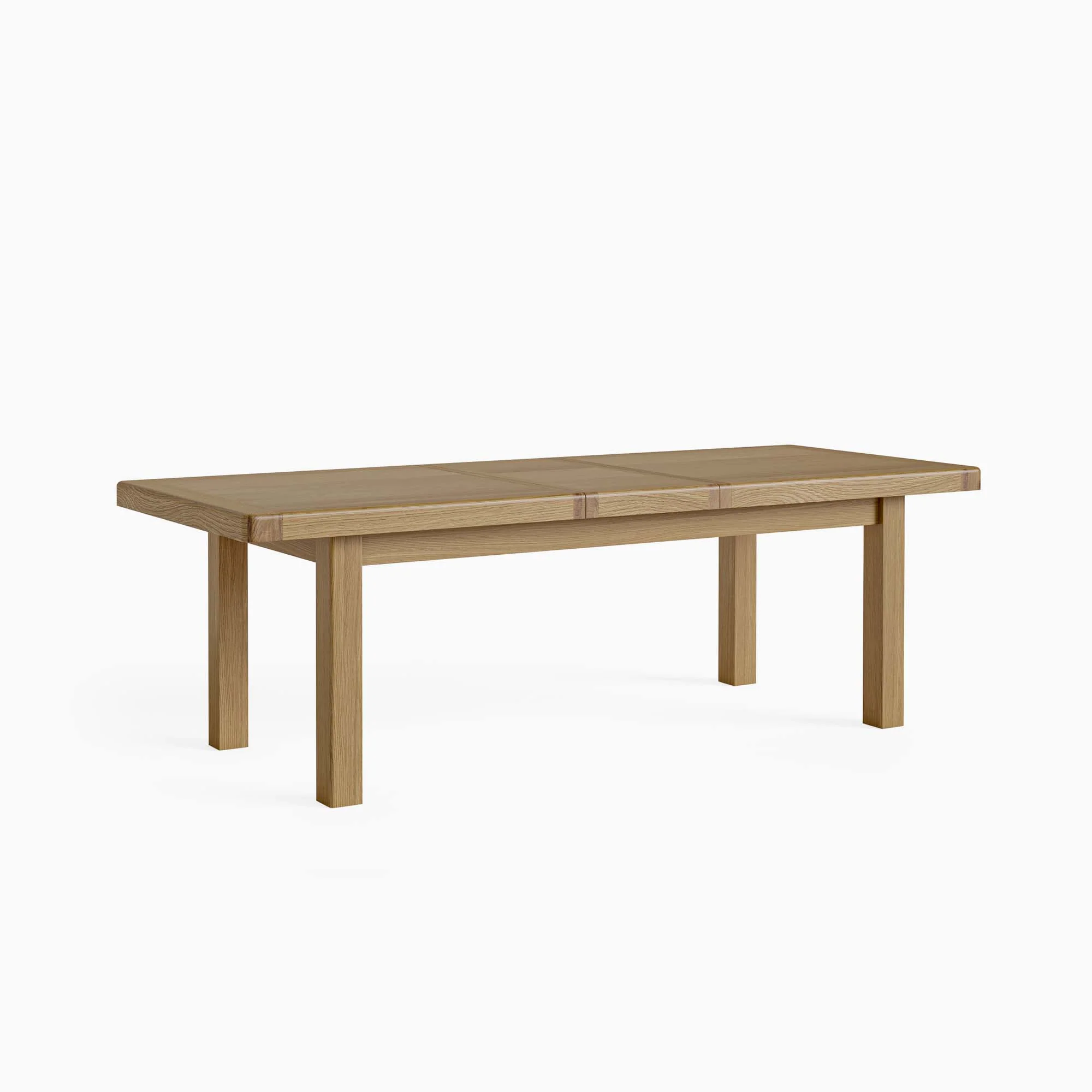 Navarre Small Extending Dining Table - Small Ext Dining Table Oak / Oak Veneer - Image 3