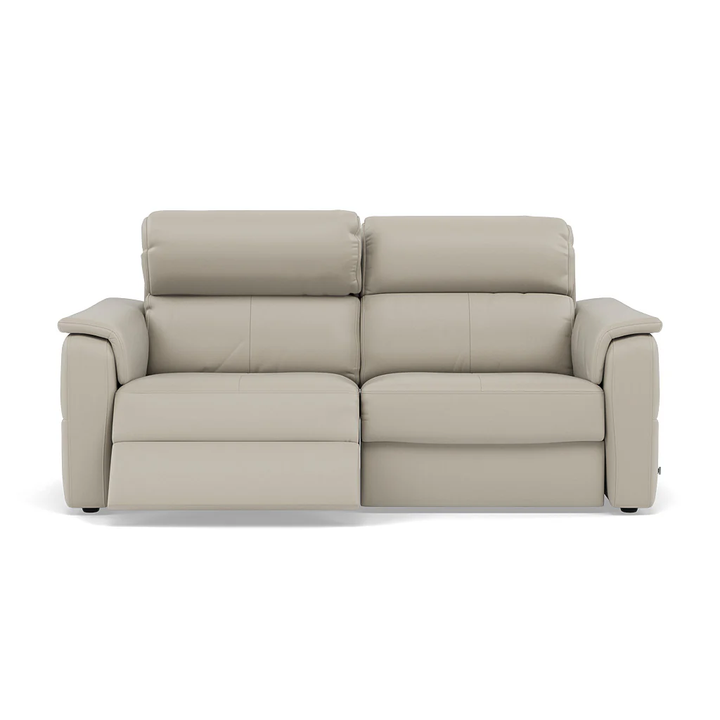 Nicoletti Giacomo 3 Seater Recliner Sofa - 3 Seater Sofa Power Recl Lumber Support CB Torello - Power With Power Headrest Footrest Lumbar & USB - Image 9