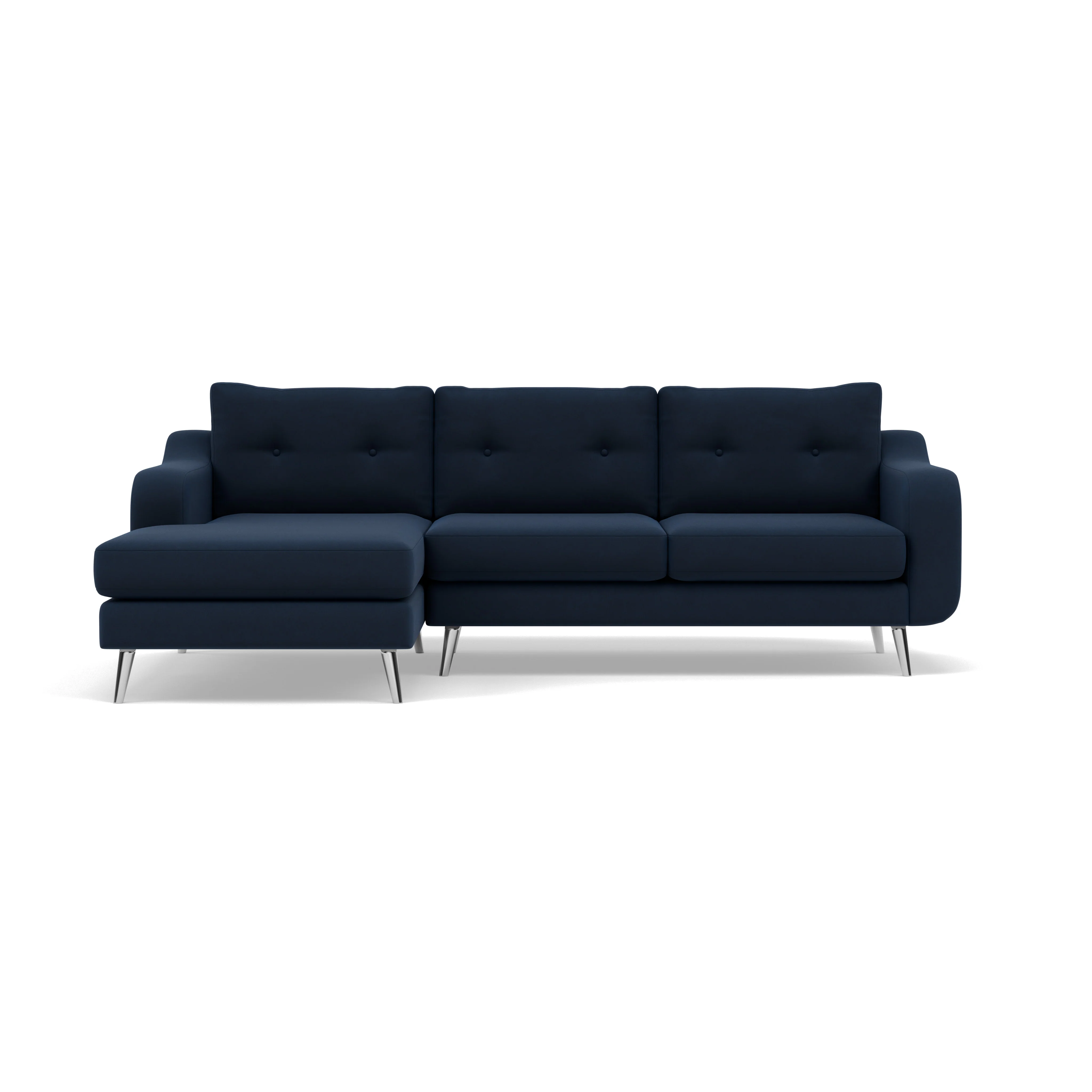 Phoebe Large Chaise Sofa - Large Chaise Sofa LHF Standard Back Grade B - Left Hand Facing - Image 9