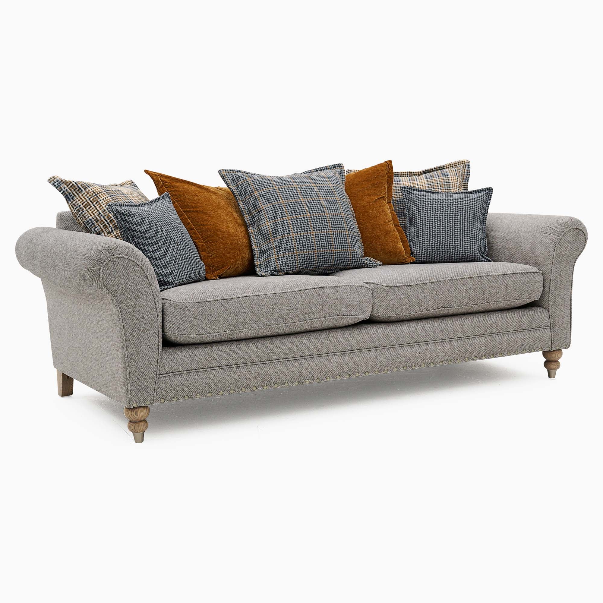 Prescot 4 Seater Sofa - Grand Sofa Grade A - Image 3