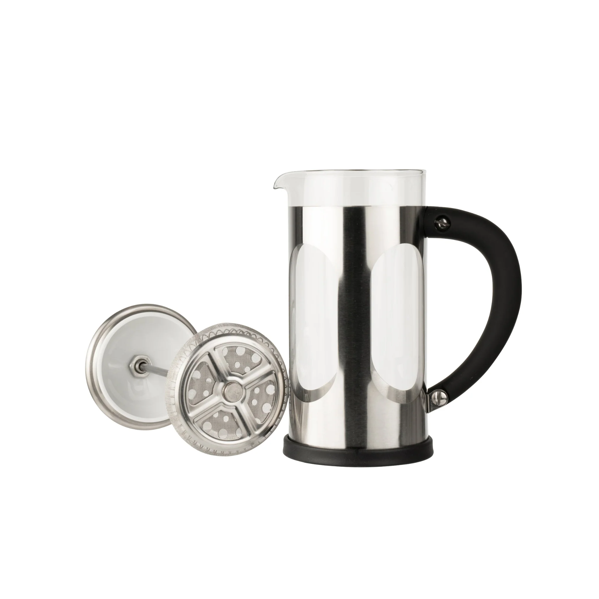 Siip Glass 3 Cup Cafetiere  - Siip Infuso Stainless Steel Glass Cafetiere 3 Cup - Image 4