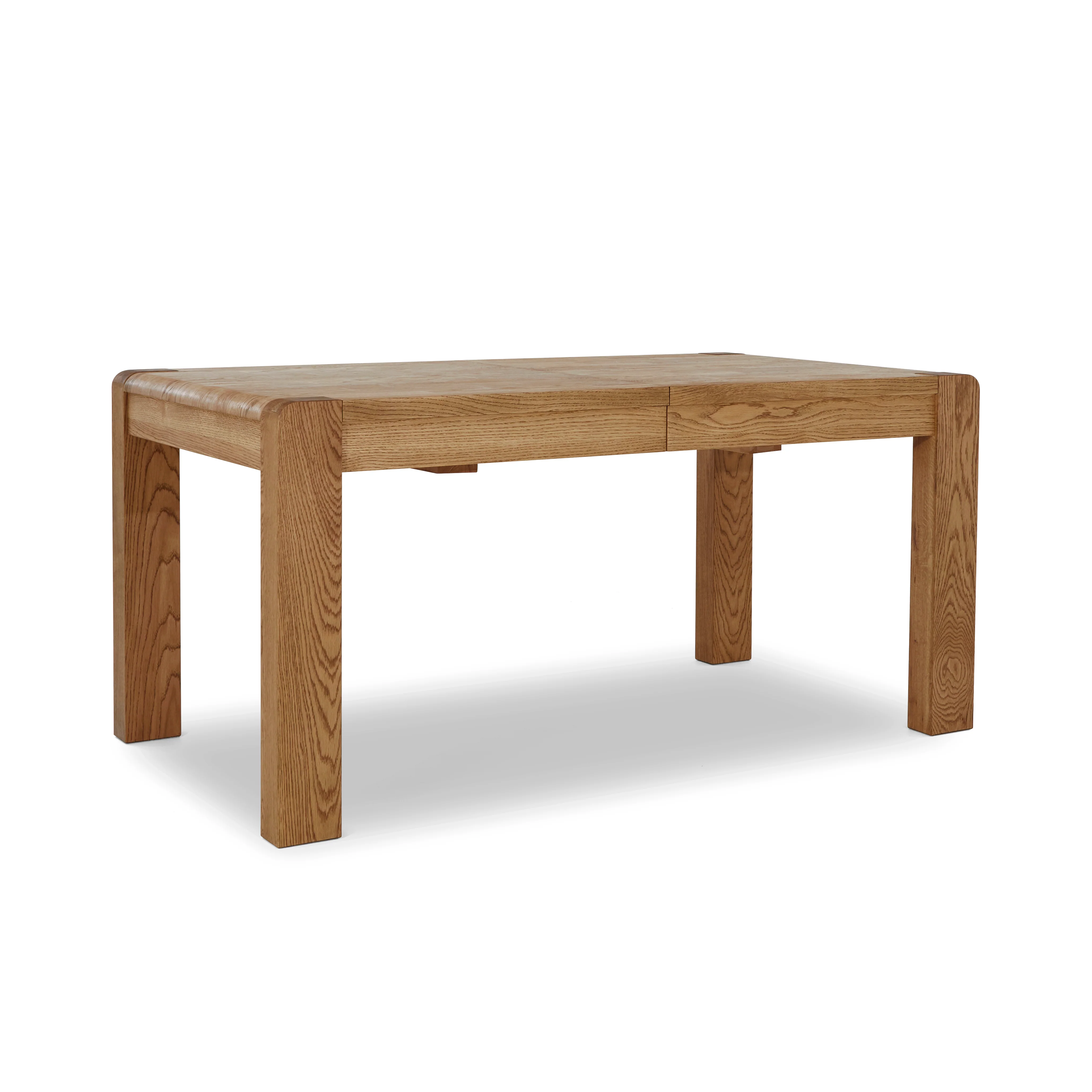 Solvi Extending Dining Table - Extending Dining Table 160/210cm Solid Oak / Oak Veneer - Image 3