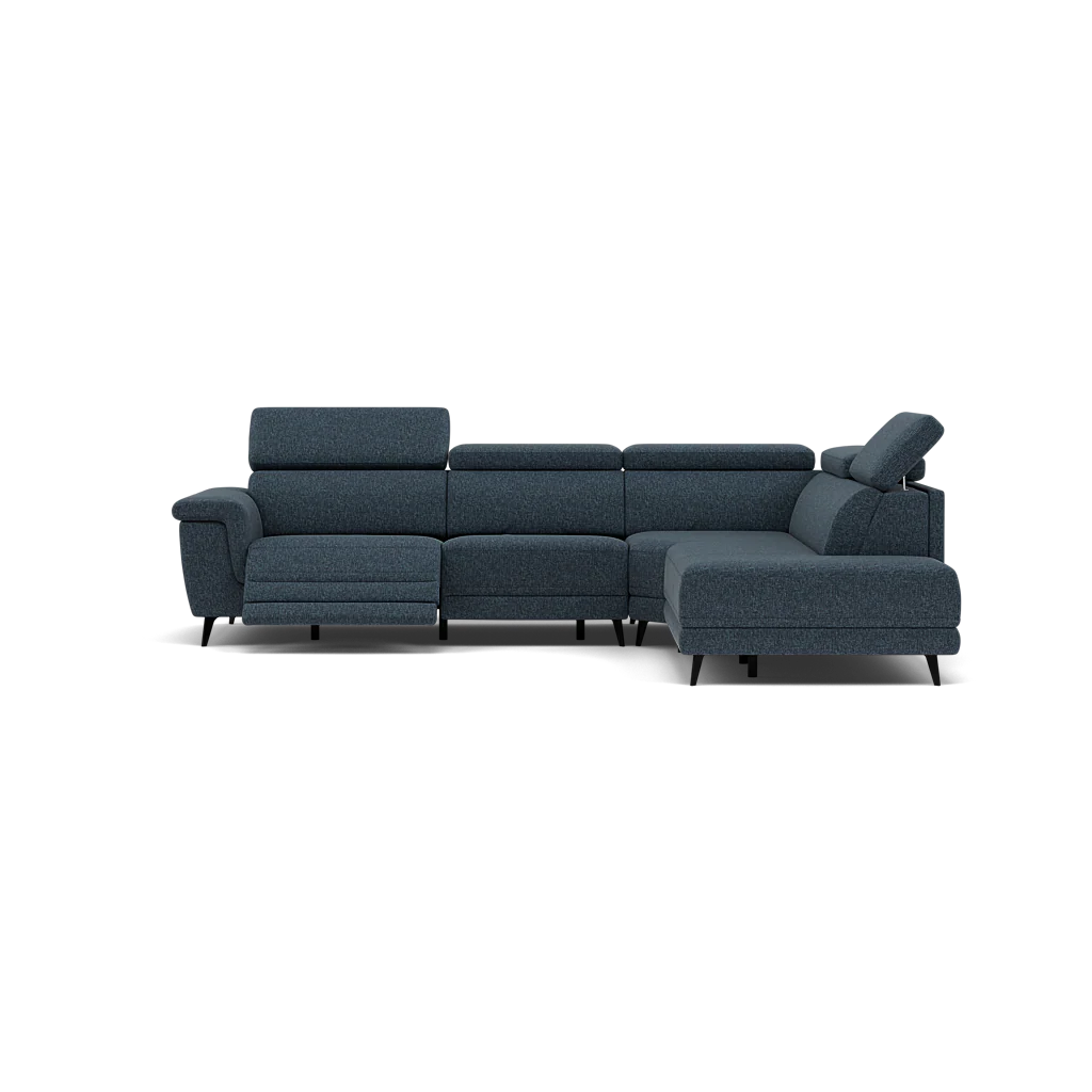 Sparta Corner Recliner Sofa - Combination 1 - Left Hand Facing Sofa Corner Group (One Motor) Fabric - Left Hand Facing - Power with Manual Headrest - Image 18