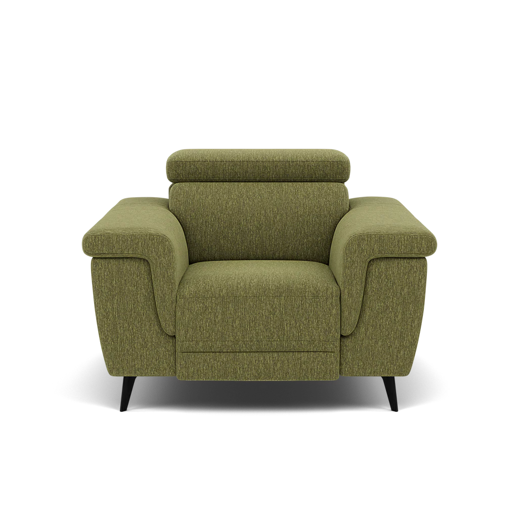Sparta Recliner Armchair - Chair W/ Power Recliner W/ Power Headrest Fabric - Power with Power Headrest & USB - Image 13
