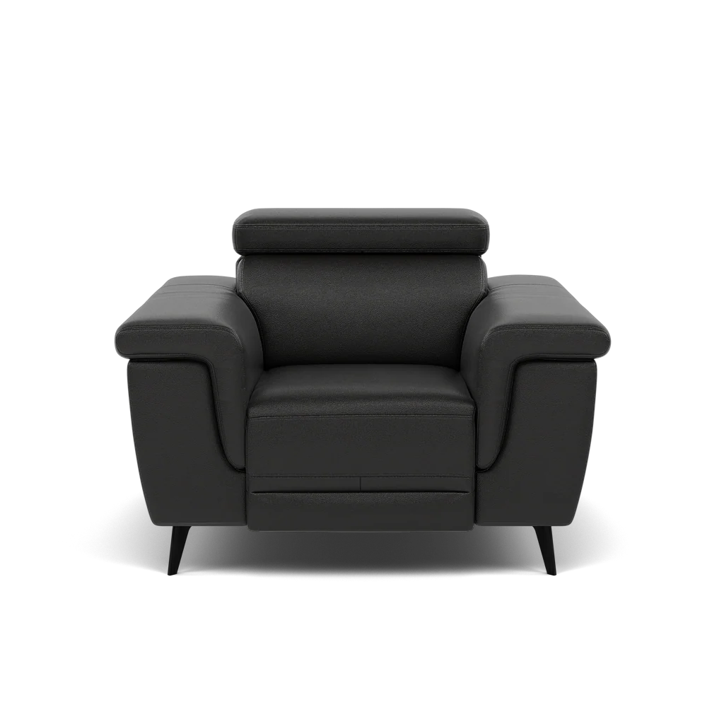 Sparta Recliner Armchair - Chair W/ Power Recliner W/ Ratchet Headrest Cat NL/O/S - Power with Manual Headrest - Image 6