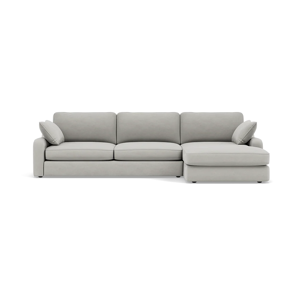 Thalia Large Chaise Pillow Back Sofa - Large Chaise Sofa RHF Grade B - Right Hand Facing - Image 11