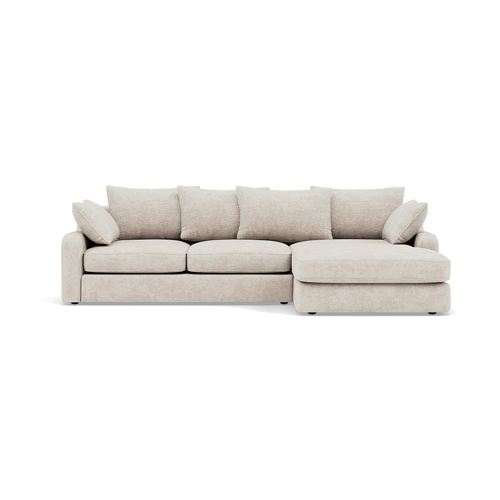 Thalia Small Chaise Pillow Back Sofa - Small Chaise Sofa LHF Grade C - Left Hand Facing - Image 7