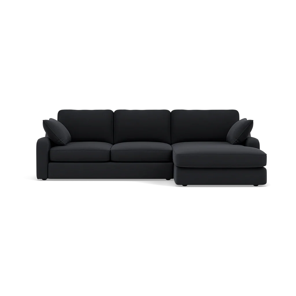 Thalia Small Chaise Pillow Back Sofa - Small Chaise Sofa RHF Grade B - Right Hand Facing - Image 8