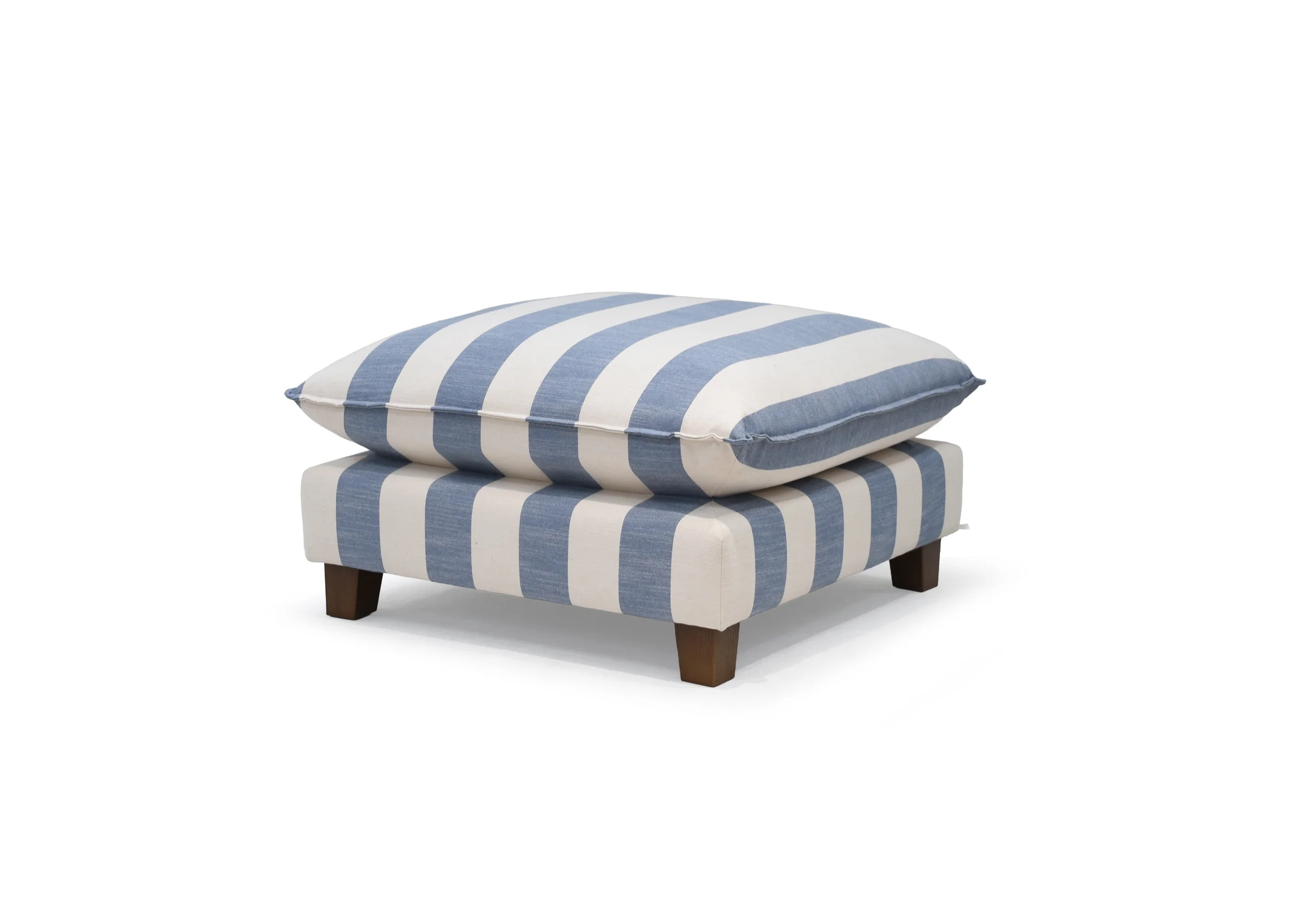 Vogue Williams Howth Footstool - Footstool Soft Chenille - Image 3