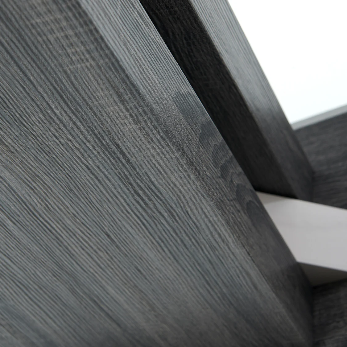 Zenith Console Table - Sofa Table Champagne High Gloss / Dark Grey - Image 6